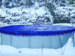 Bâche hivernale ovale - 7.60 x 3.70 m