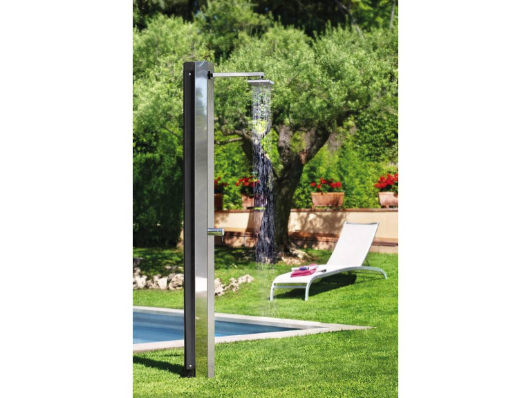 Douche solaire piscine "Niagara" - 30 L - H.215.7 cm - Acier