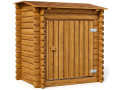 Coffre de filtration en bois traité pour piscine "Keny" - 120 x 95 x 126 cm