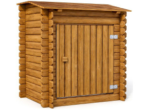 Coffre de filtration en bois traité pour piscine "Keny" - 120 x 95 x 126 cm