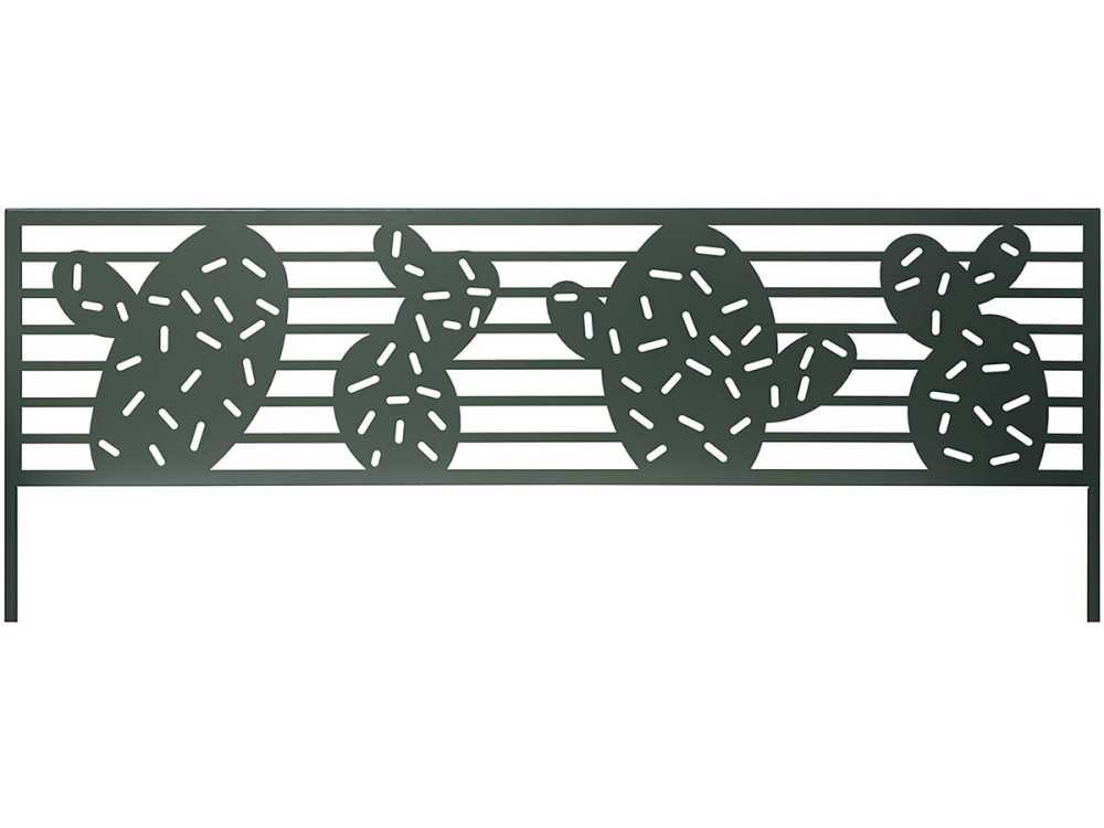 Bordure - " Cactus " - Lot de 6 - 0.40 x 1.00 m - Vert