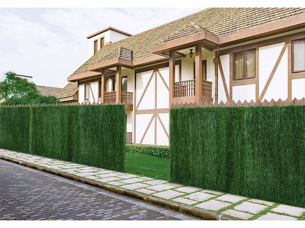 Lot de 6 Haies artificielles - 150 x 300 cm