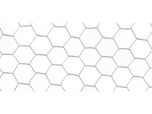 Grillage métallique - "Galvanex "  - 1.50 x 25 m - Gris