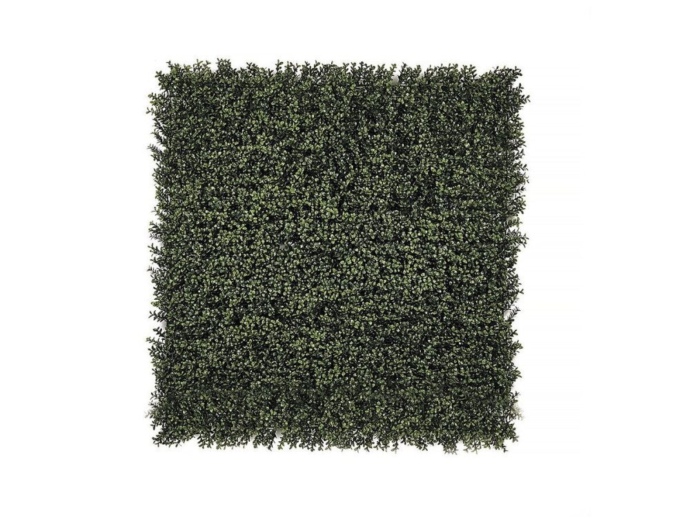 Panneau végétal - " Vertical Buxus " - Lot de 4 - 1.00 x 1.00 m - Vert