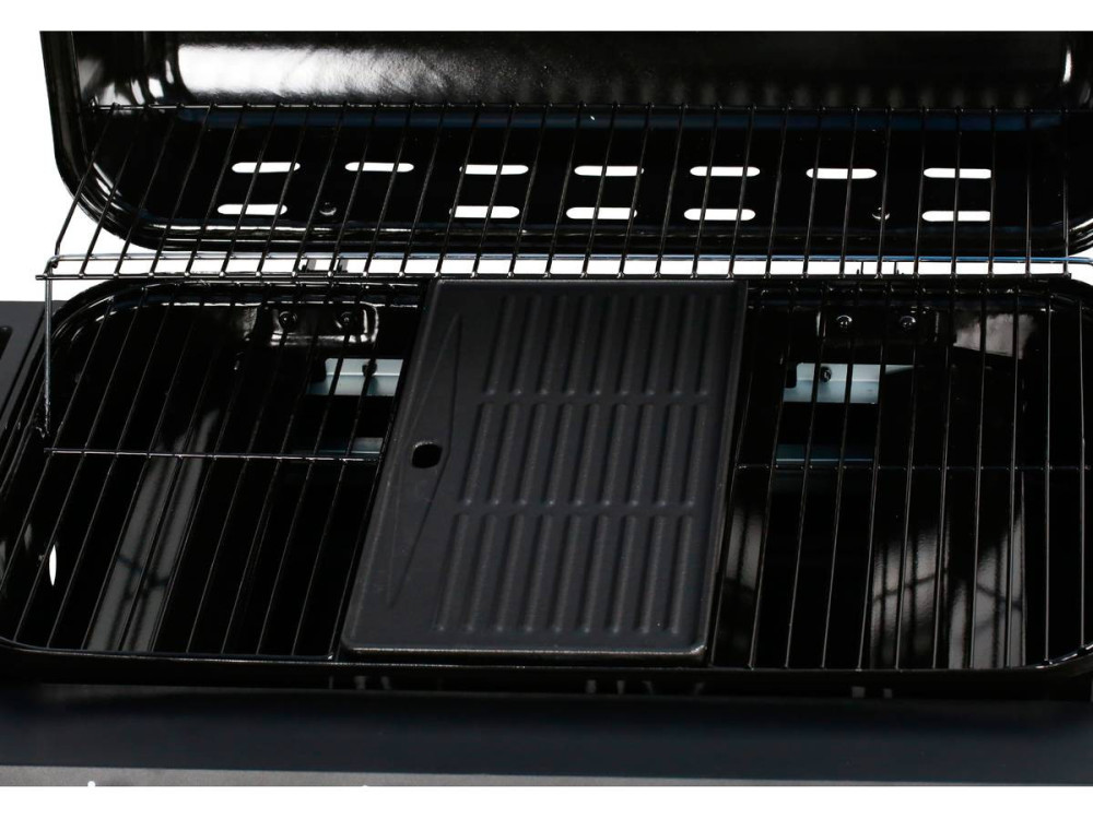 Barbecue gaz "Festa 5" - 5 brûleurs dont 1 latéral - 12.9 Kw- Noir