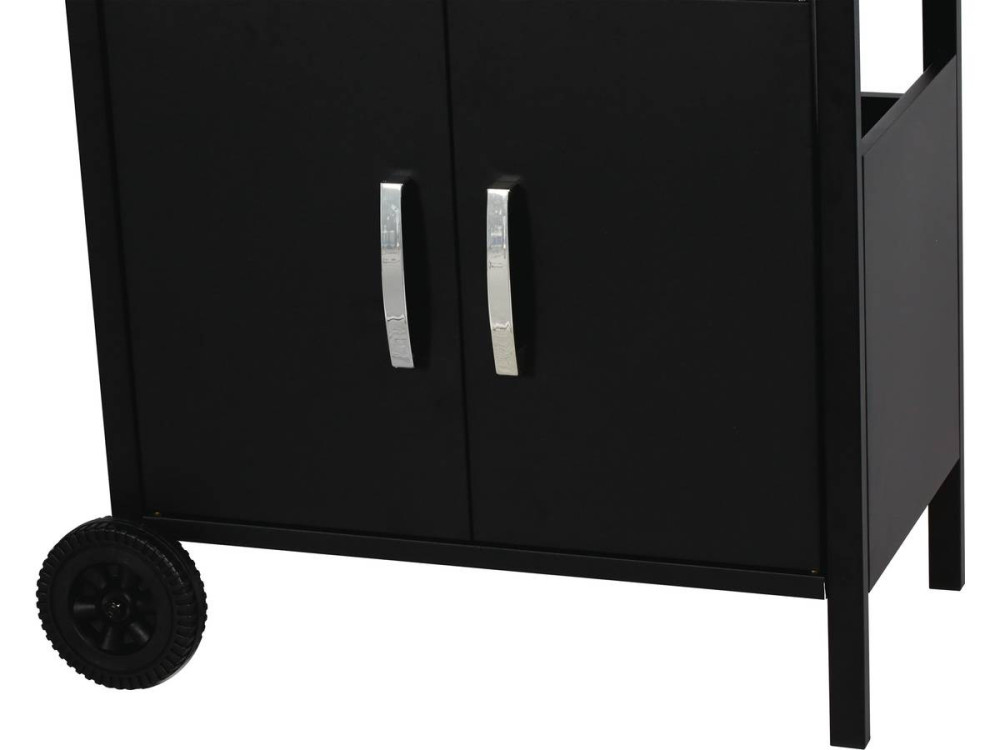 Barbecue gaz "Festa 5" - 5 brûleurs dont 1 latéral - 12.9 Kw- Noir