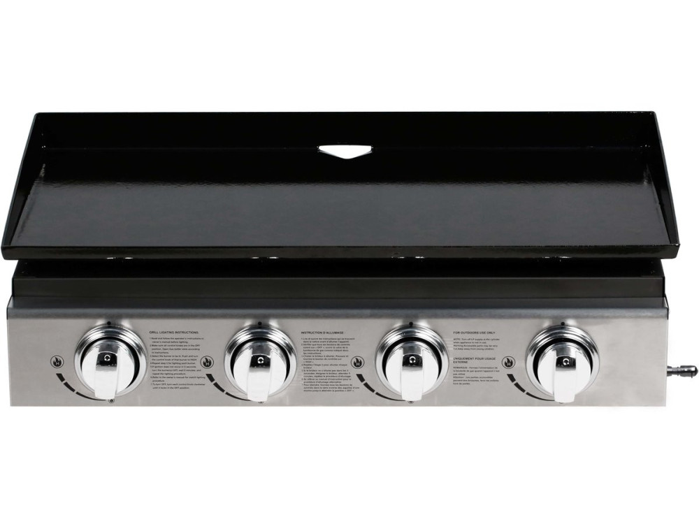 Plancha "Presto 4" - 4 Brûleurs - 9.7kW - Gris