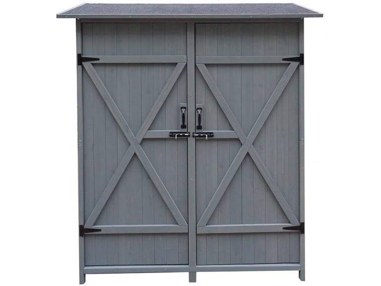 Armoire de jardin "Espacio" - 140 x 49 x 162 cm - Anthracite