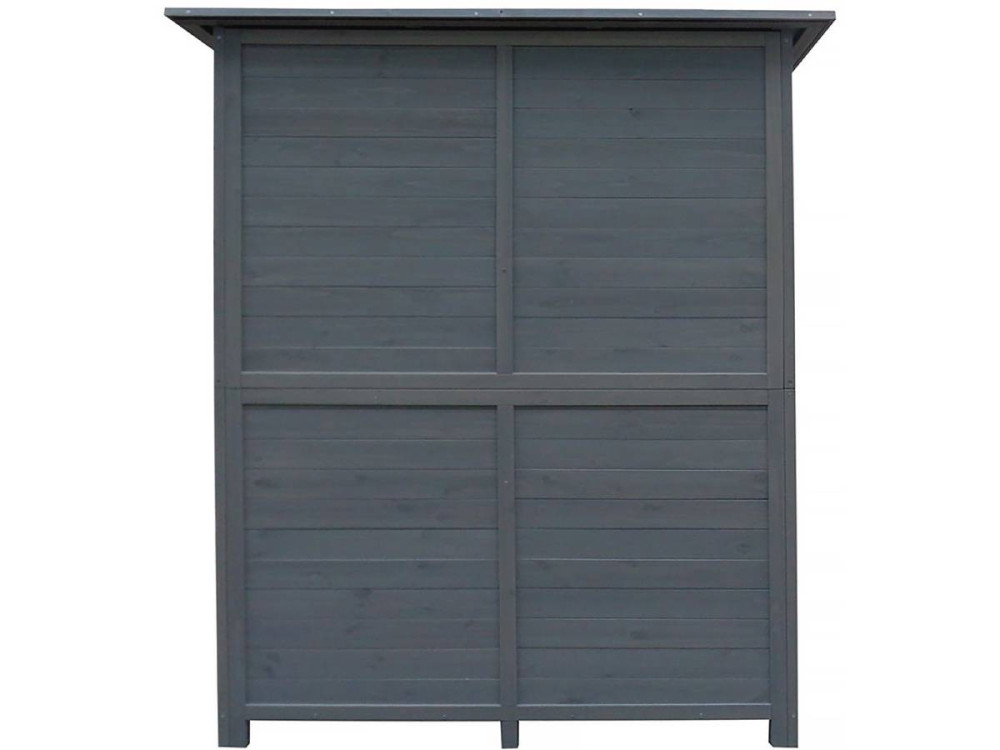 Armoire de jardin "Espacio" - 140 x 49 x 162 cm - Anthracite