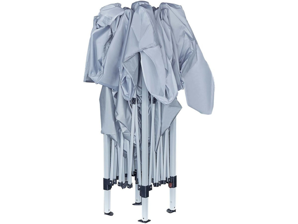 Tonnelle de jardin pliante "Svetlana 3" - 9 m² - 3 x 3 m - Blanc