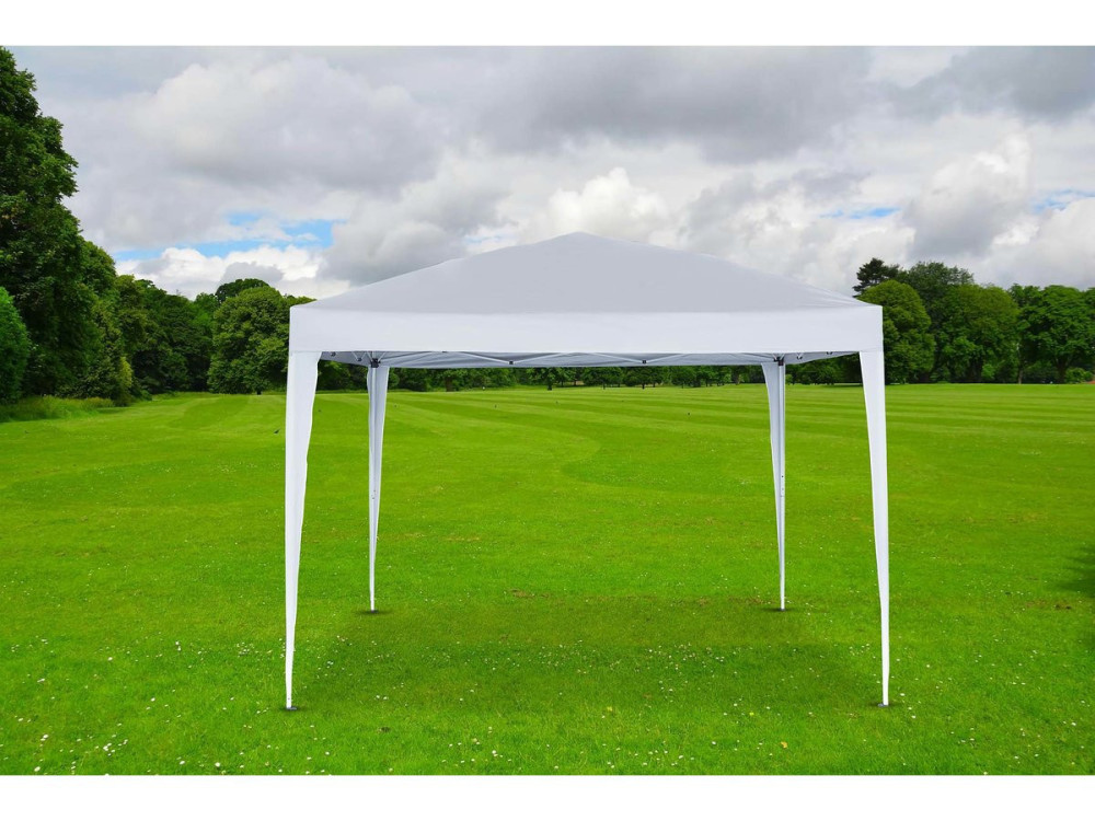 Tonnelle de jardin "Natacha 3" - 9 m² - 3 x 3 m - Blanc