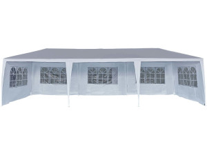 Tente de réception "Carolina 9" - 24.39 m² - 3 x 9 m - Blanc