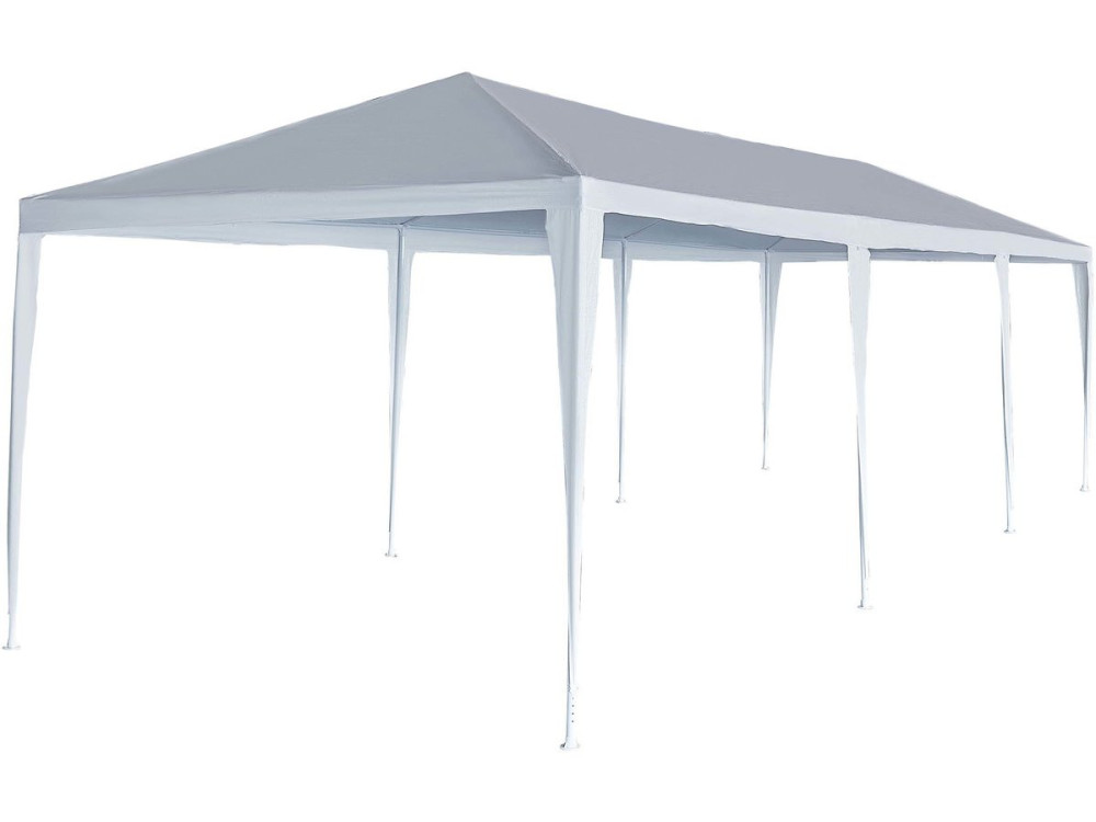 Tente de réception "Carolina 9" - 24.39 m² - 3 x 9 m - Blanc