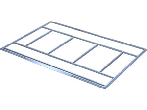 Fondation pour abri de jardin "DALLAS" ou "VEGAS" - 5,29 M²