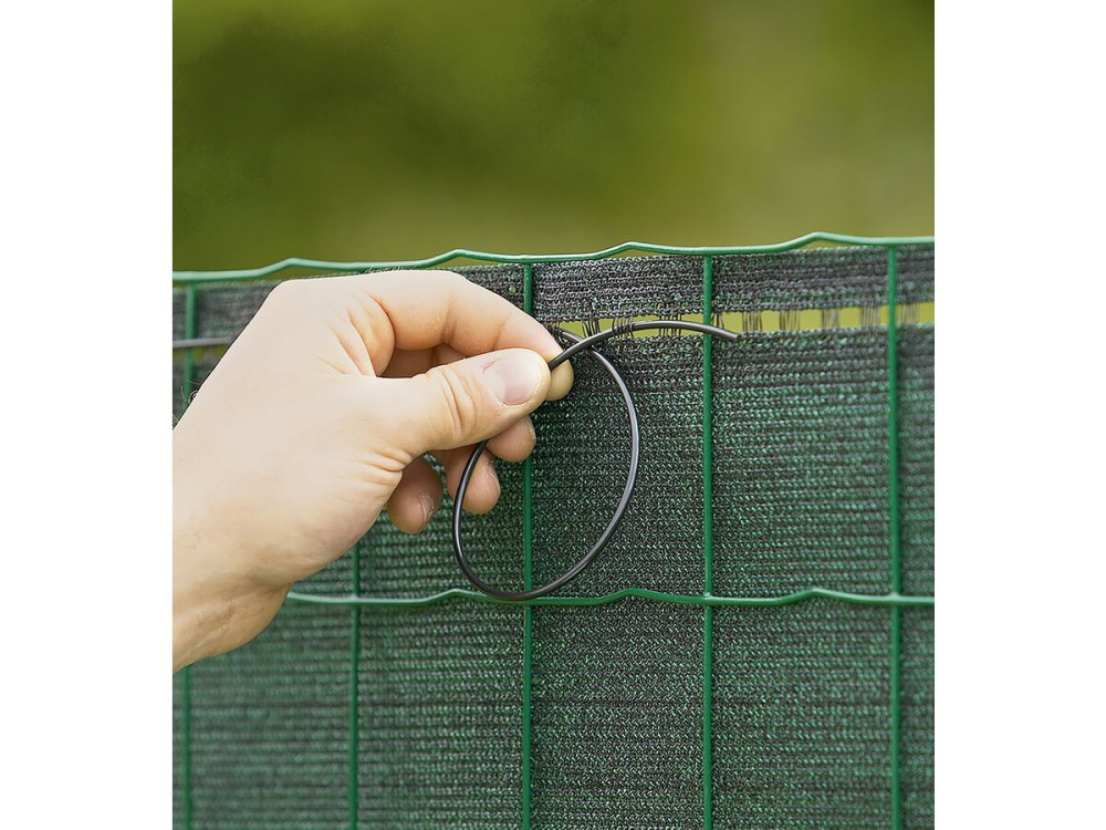 Natte brise-vue tissée - " Supratex "- 1.20 x 25 m - Vert