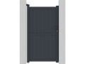 Portillon aluminium "Maurice" - 101.2 x 180.9 cm - Gris