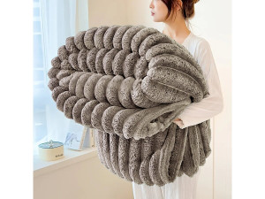 Plaid - 1.00 x 1.50 m - Gris