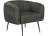Fauteuil en tissu "Diana" - 1 place - Gris foncé