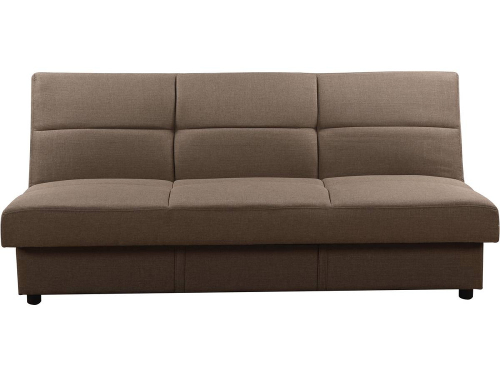 Canapé Clic-Clac "Enzo" - 185 x 84 x 85 cm - 3 places - Taupe
