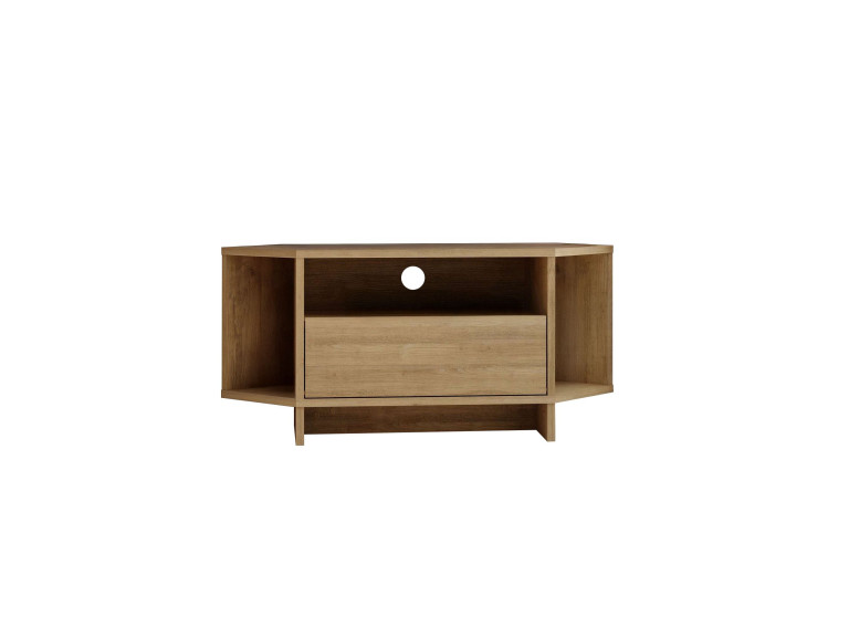 Meuble TV en bois "Viva" - 95 x 35 x 45 cm - Beige