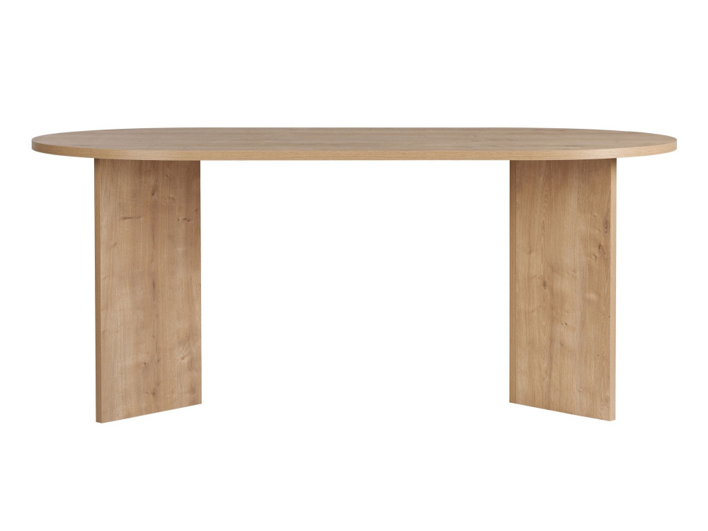 Table à manger en bois "Sablin" 180 x 90 x 75 cm - Chêne saphir