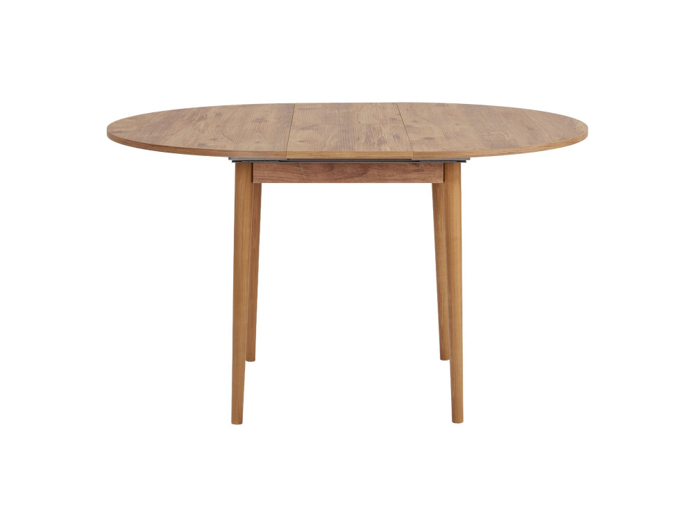 Table à manger extensible en bois "Viona" 100 x 100 x 75 cm - Pin atlantique