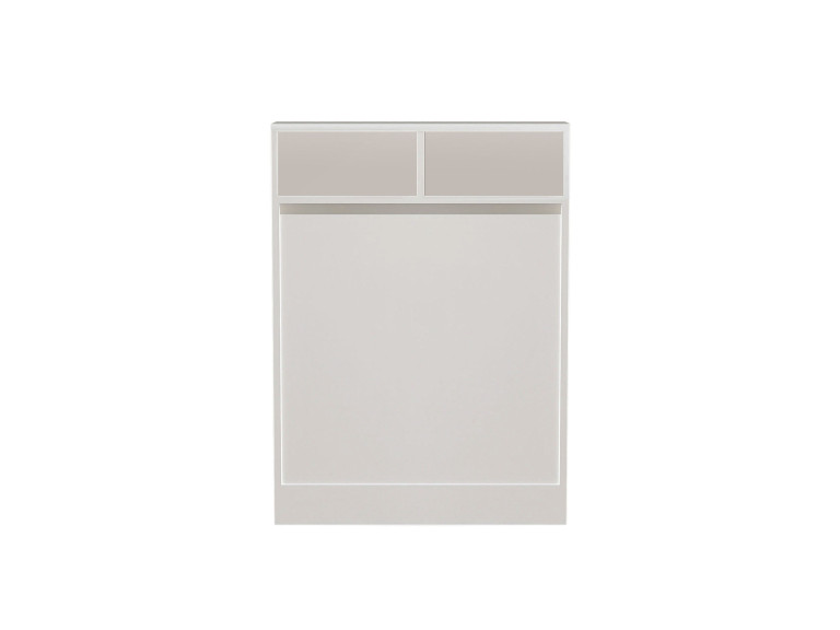 Table de repas pliable en bois "Bracked" - 70 x 15 x 96 cm - Blanc