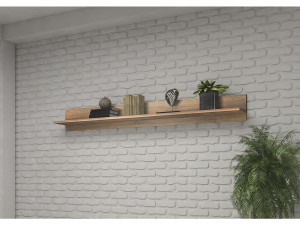 Étagère longue "TULSA WM" - 22 x 180 x 22 cm - Chêne 2