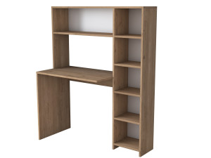 bureau en bois "Haham" 113 x 40 x 142 cm - Chêne