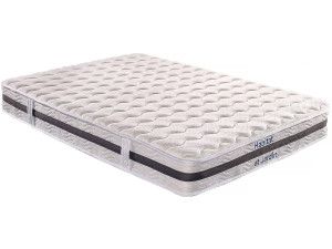 Matelas ressorts et mémoire de forme "Viva First" - 140 x 190 x 26 cm