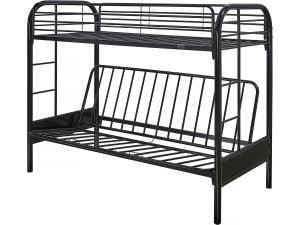 Lit mezzanine "POLO" - 90 x 190 cm - Noir