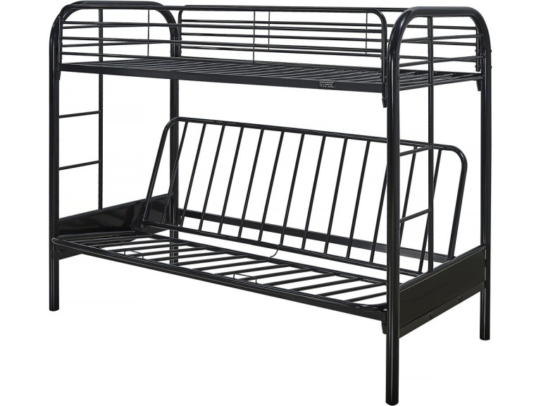 Lit mezzanine "POLO" - 90 x 190 cm - Noir