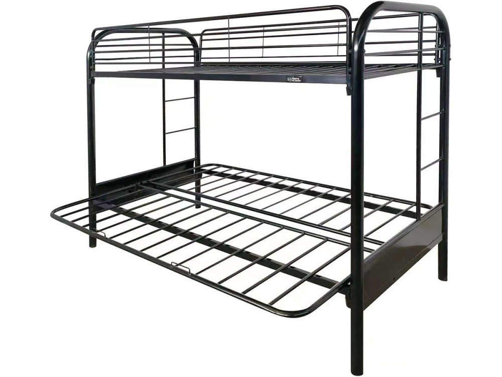 Lit mezzanine "POLO" - 90 x 190 cm - Noir