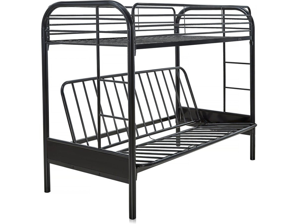 Lit mezzanine "POLO" - 90 x 190 cm - Noir