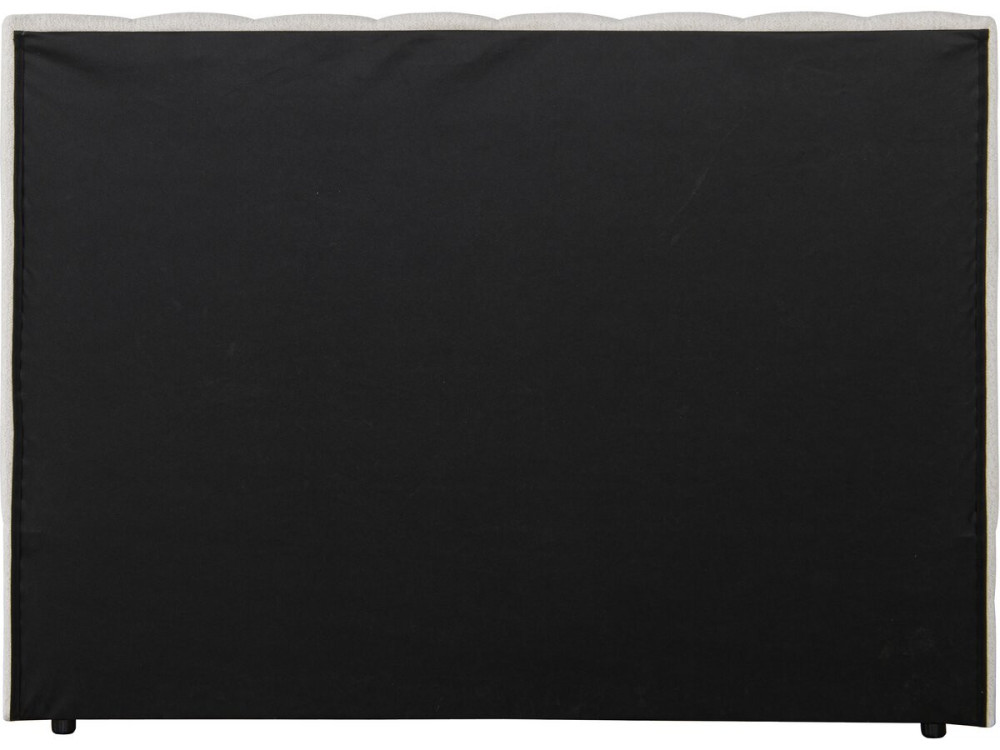 Tête de lit en tissu texturé "Val Thorens" - Beige - 140 cm