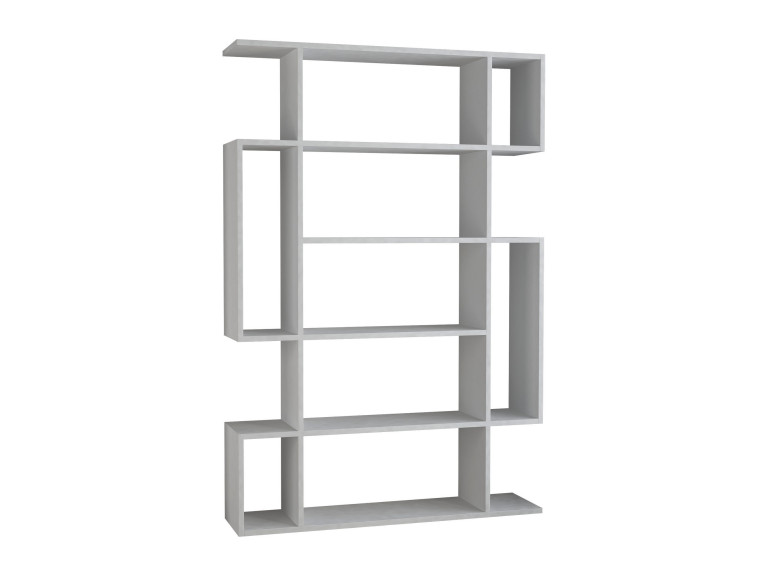 Bibliothèque en bois "Mito" 110 x 25,5 x 161 cm - Blanc