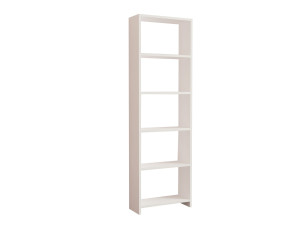 Bibliothèque en bois "New" - 50 x 19 x 160 cm - Blanc