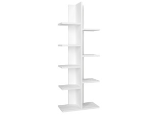 Bibliothèque en bois "Tree" - 45 x 22 x 121 cm - Blanc