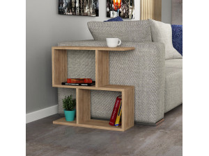 Table d'appoint en bois "Mania" - 60 x 20 x 60 cm - Chêne 2
