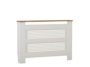 Armoire de radiateur en bois "Termora" 112 x 19 x 82 cm - Pin atlantique