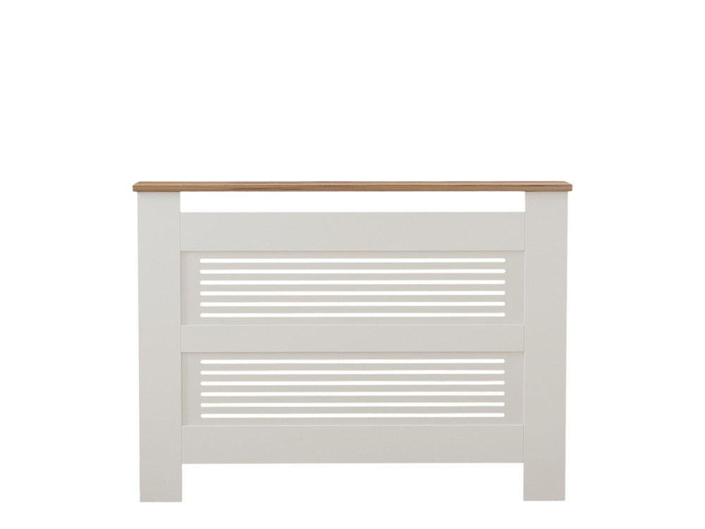 Armoire de radiateur en bois "Termora" 112 x 19 x 82 cm - Pin atlantique