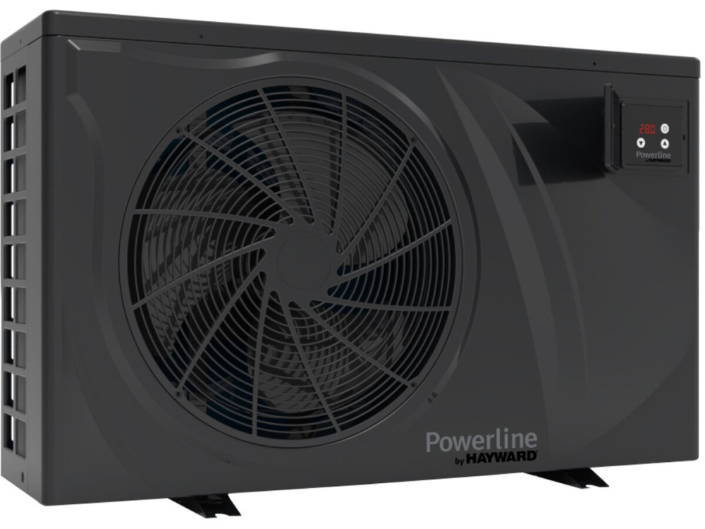 Piscine bois rectangle " Panama 130 "- 6.20 x 4.10 x 1.31 m + Pompe à chaleur 6 kw/h inverter "PowerLine by Hayward" - Noir
