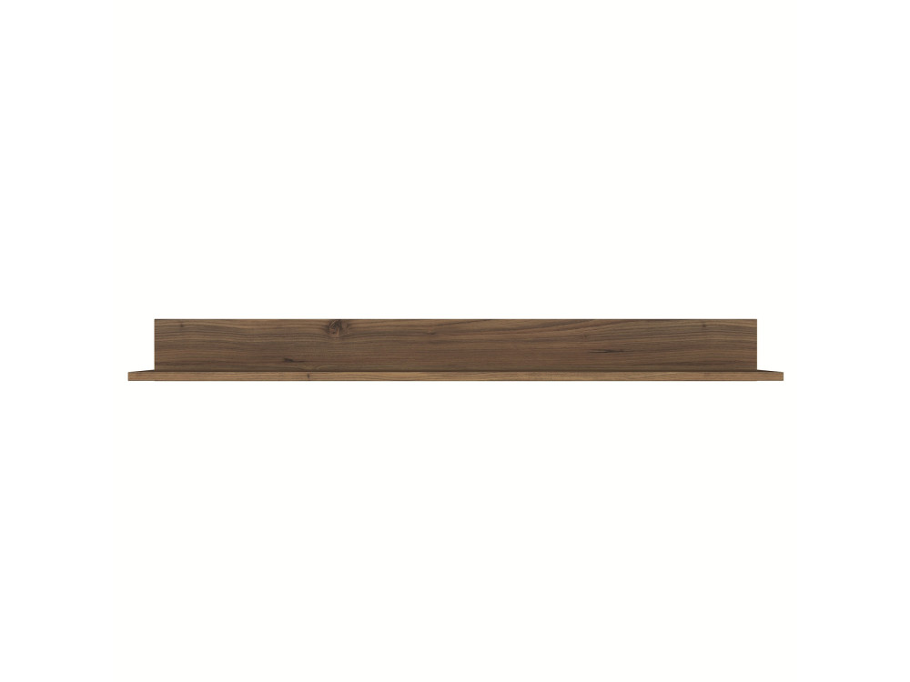 Étagère murale en bois "Eno" - 135 x 13 x 15 cm - Marron