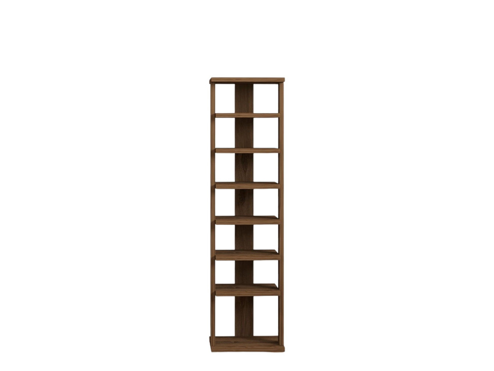 Meuble à chaussures en bois "Ayka" - 30 x 30 x 110 cm - Marron