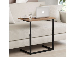 Bureau d'appoint en bois "Sparkle" - 60 x 40 x 73 cm - Marron 2