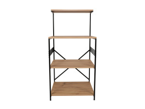 Meuble multi-usages en bois "Anemon" - 60 x 45 x 124 cm - Marron