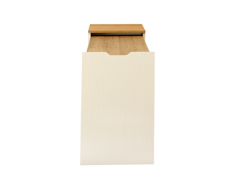 Bureau en bois "Modulo" - 97 x 47 x 75 cm - Beige