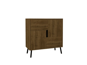 Buffet en bois "Darien" - 76 x 35 x 79 cm - Marron