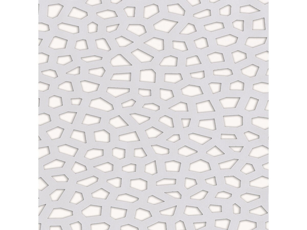 Panneau décoratif - " Mosaic " - Lot de 5 - 1.00 x 2.00 m - Blanc