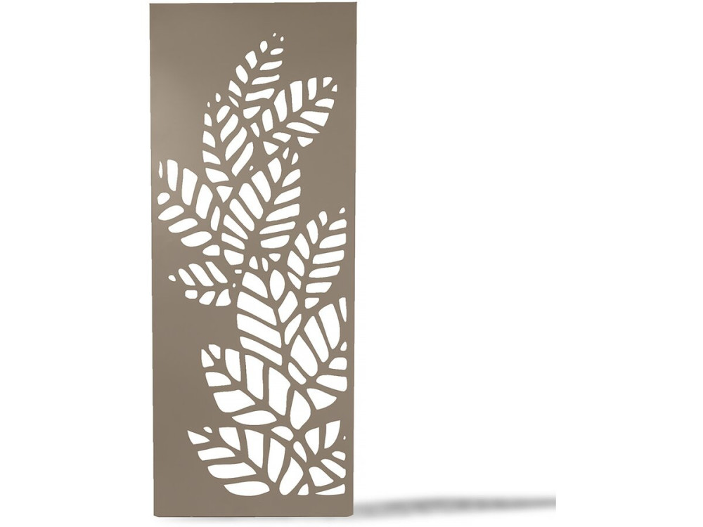 Panneau décoratif - " Athea " - Lot de 4 - 0.60 x 1.50 m - Taupe